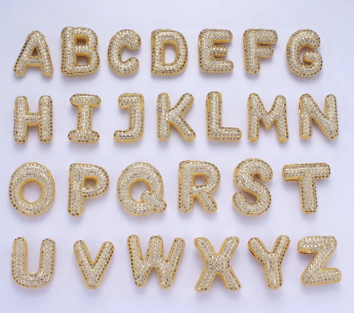 Chunky Initial Necklace