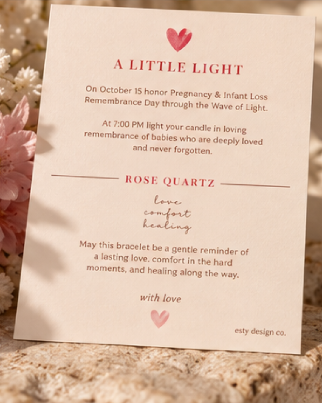 A Little Light: Gift box for Miscarriage and Infant Loss