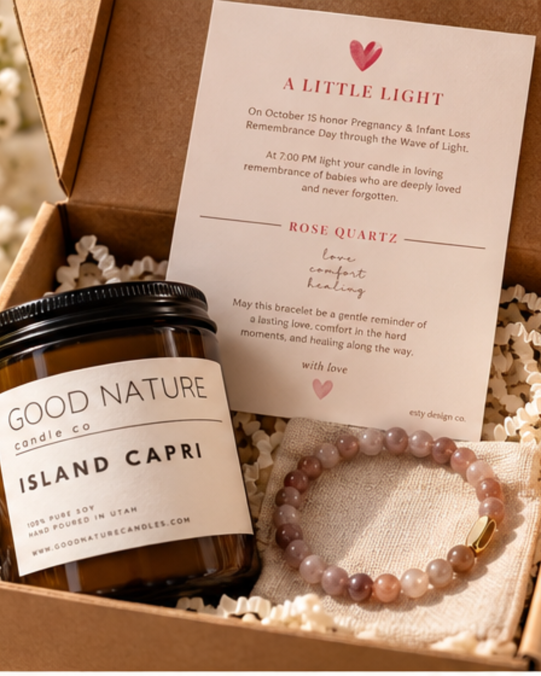 A Little Light: Gift box for Miscarriage and Infant Loss
