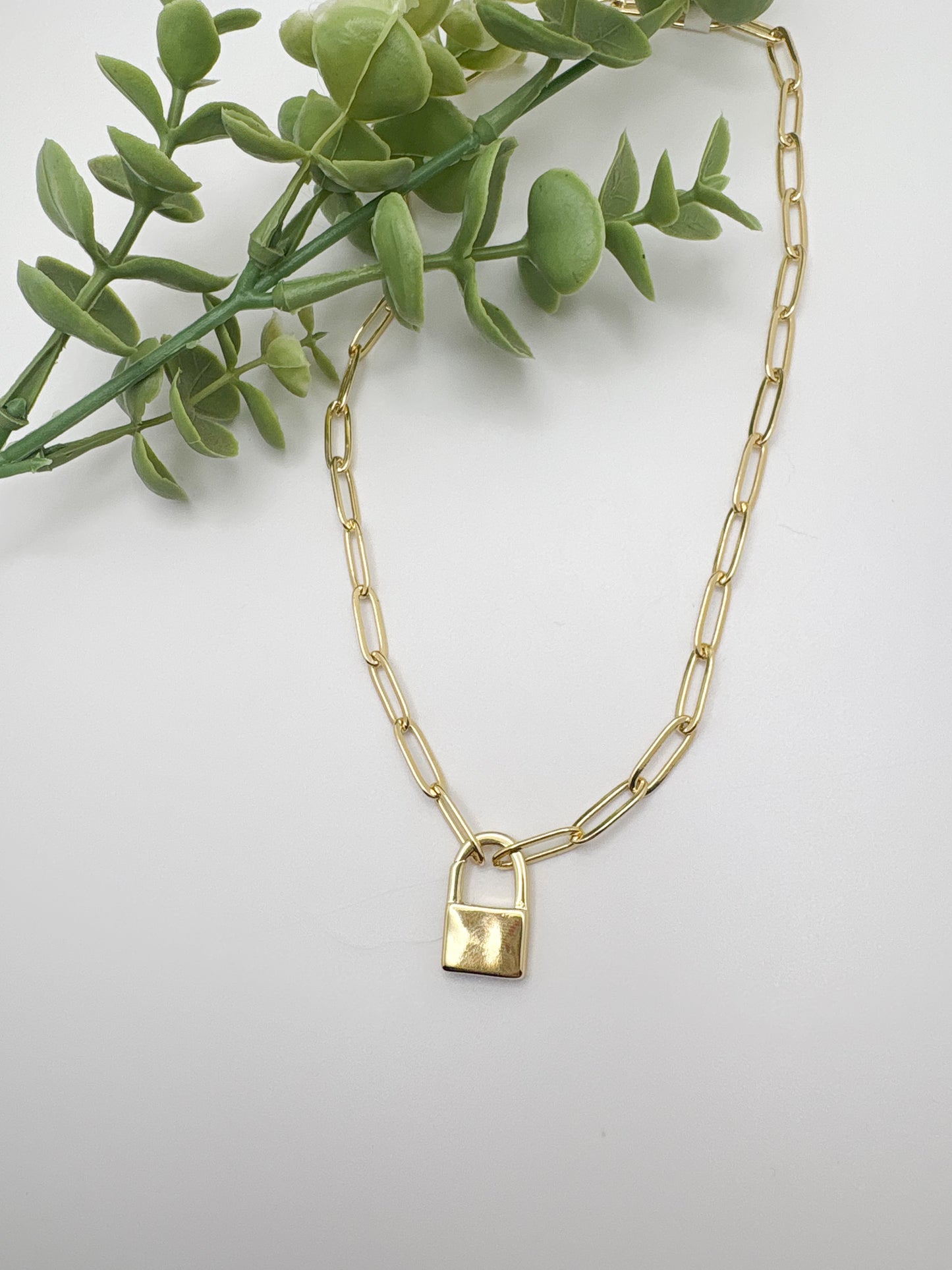 Carabiner Lock Necklace