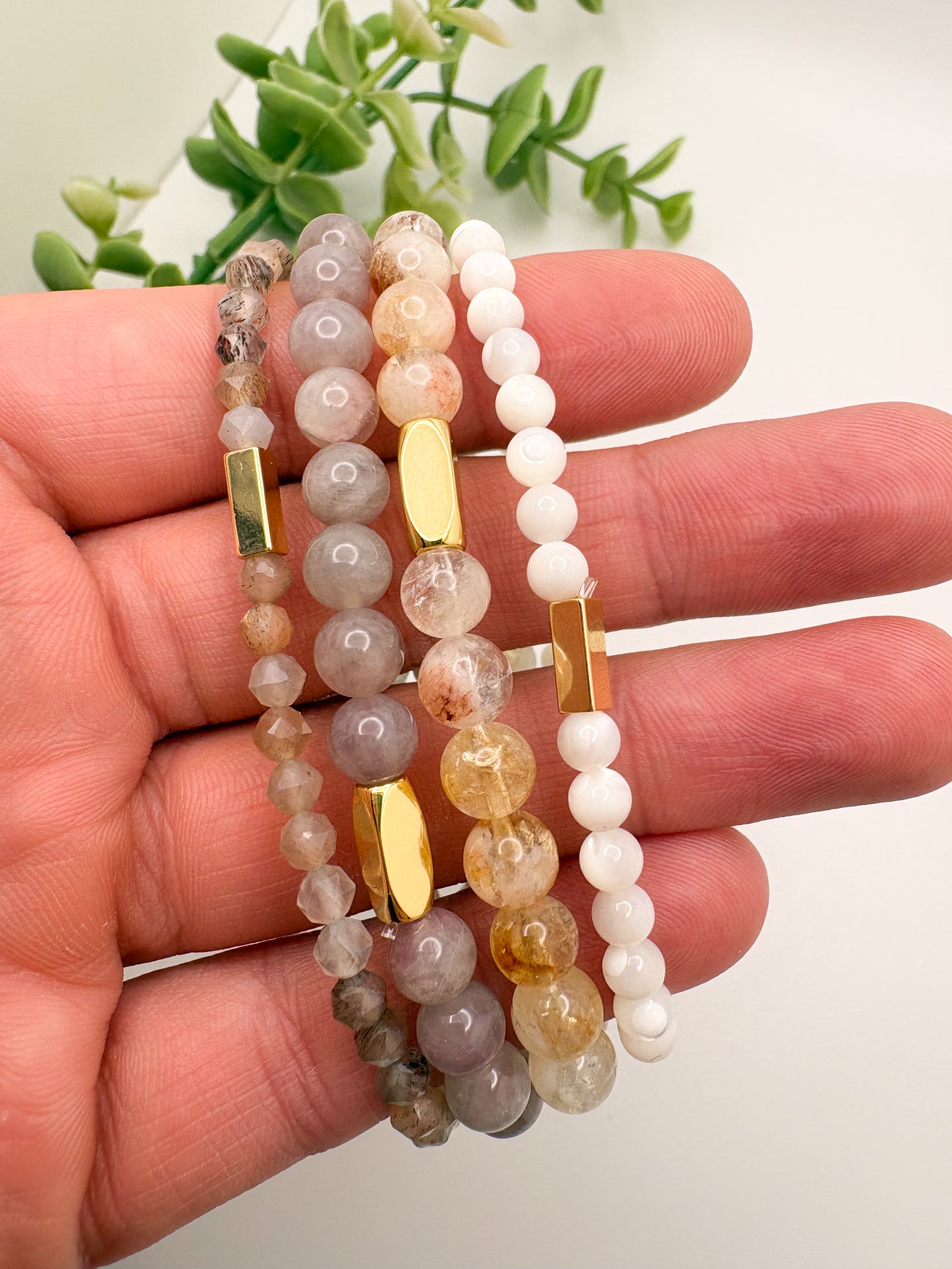 Motherhood Gemstone Bracelets