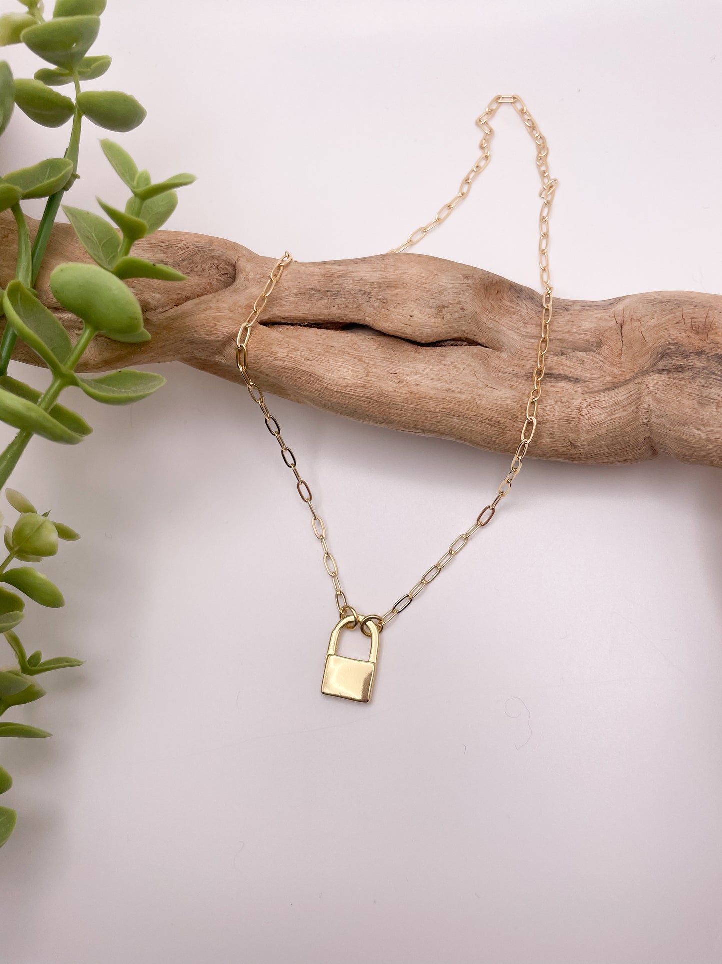 Treasured Lock Necklace