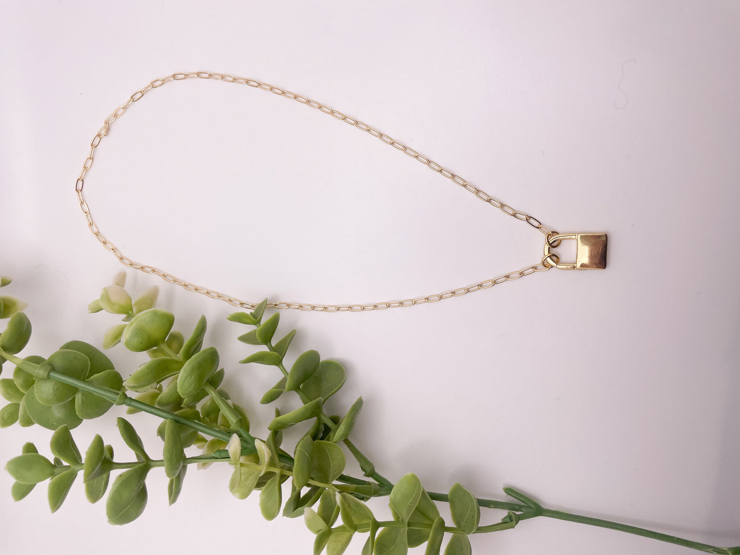 Treasured Lock Necklace