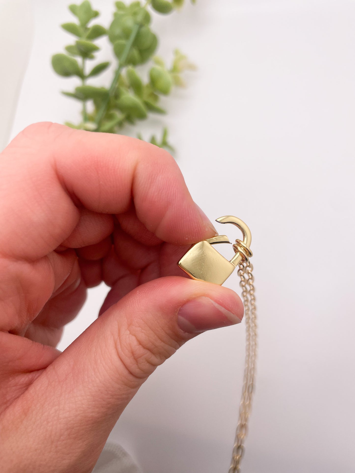 Treasured Lock Necklace