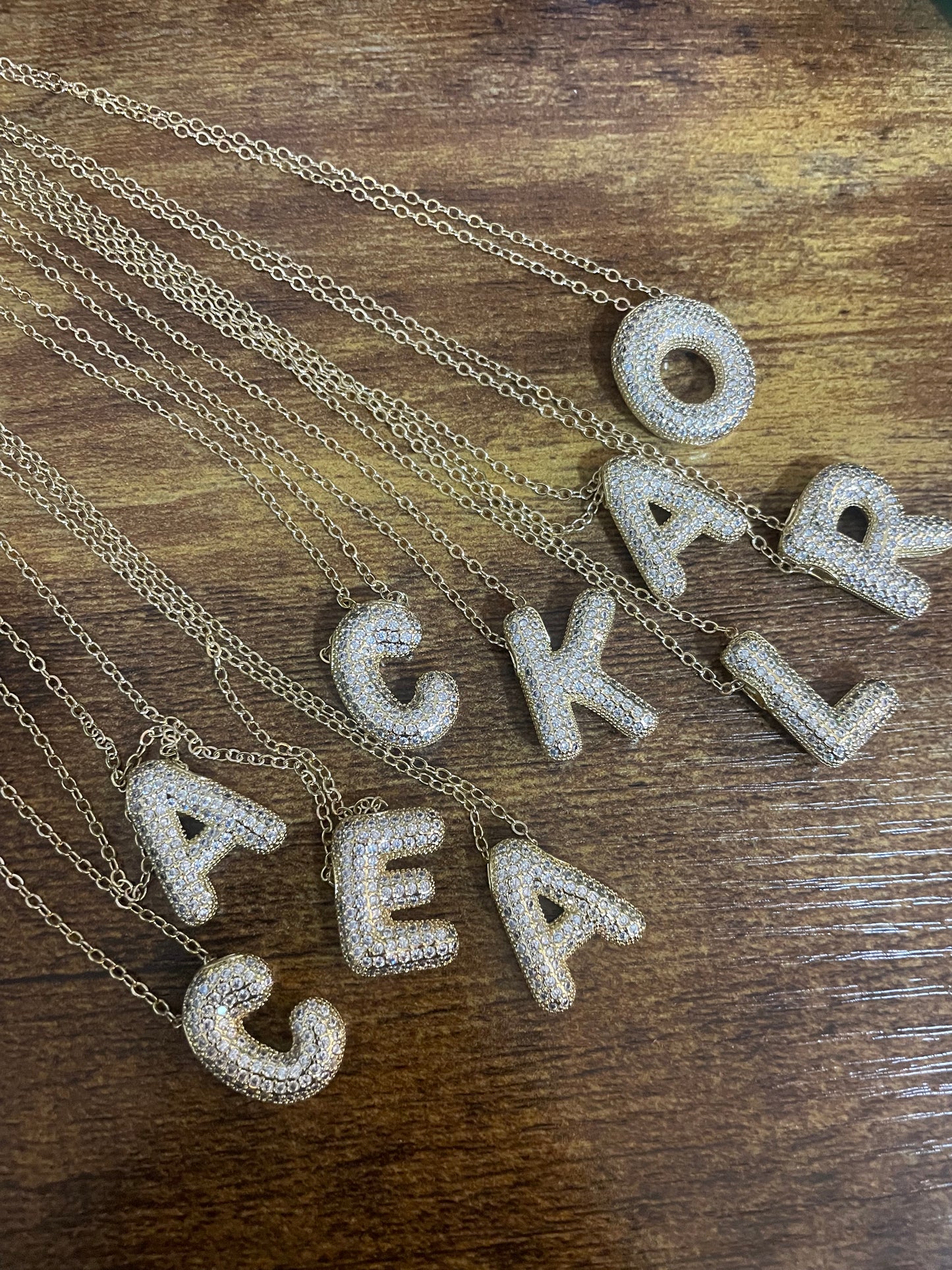 Chunky Initial Necklace