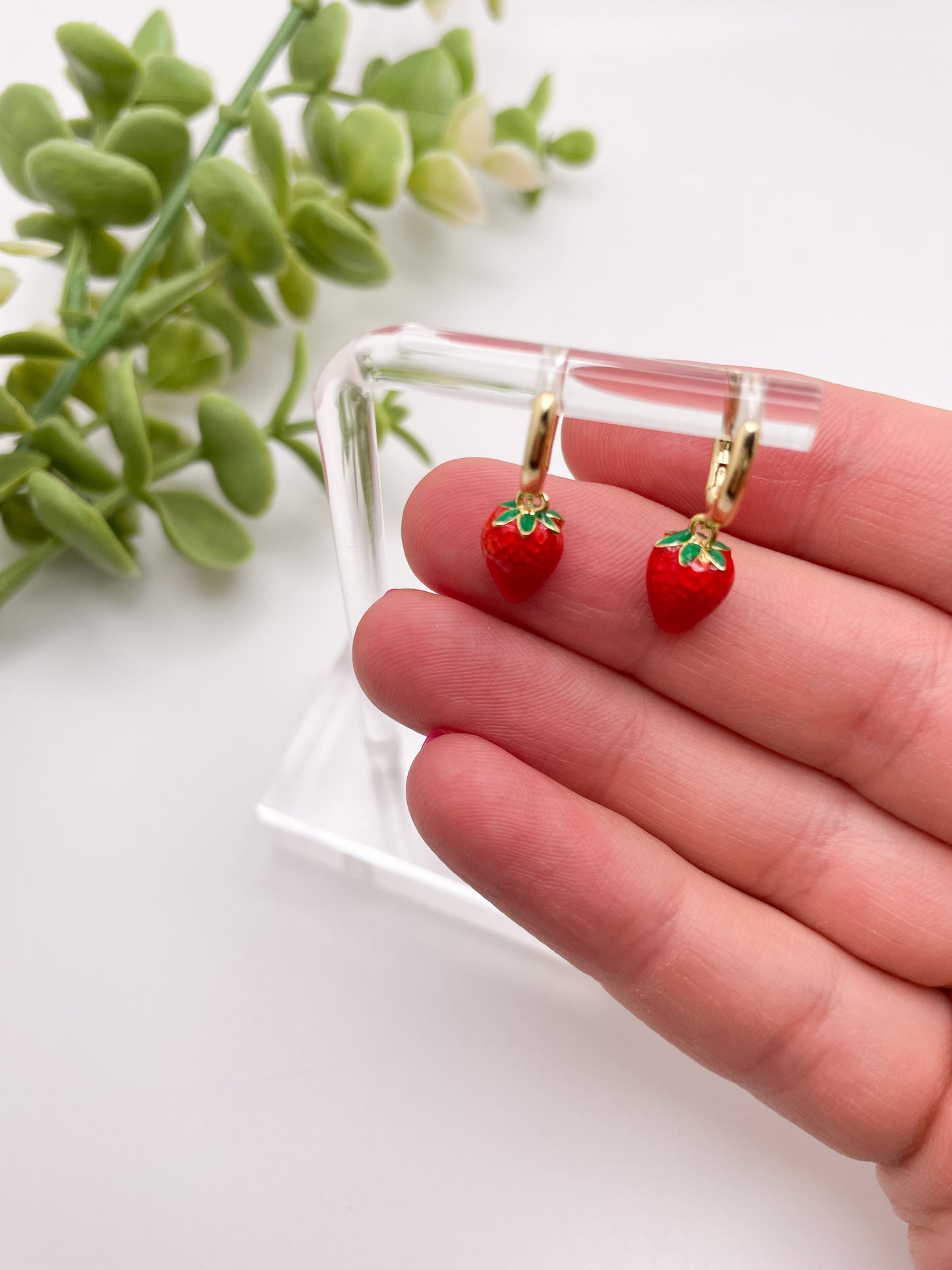 "Berry Blush" Earrings