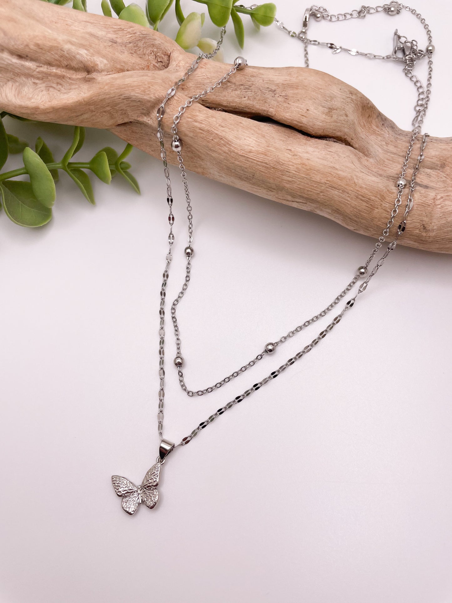 Serenity Silver Necklace