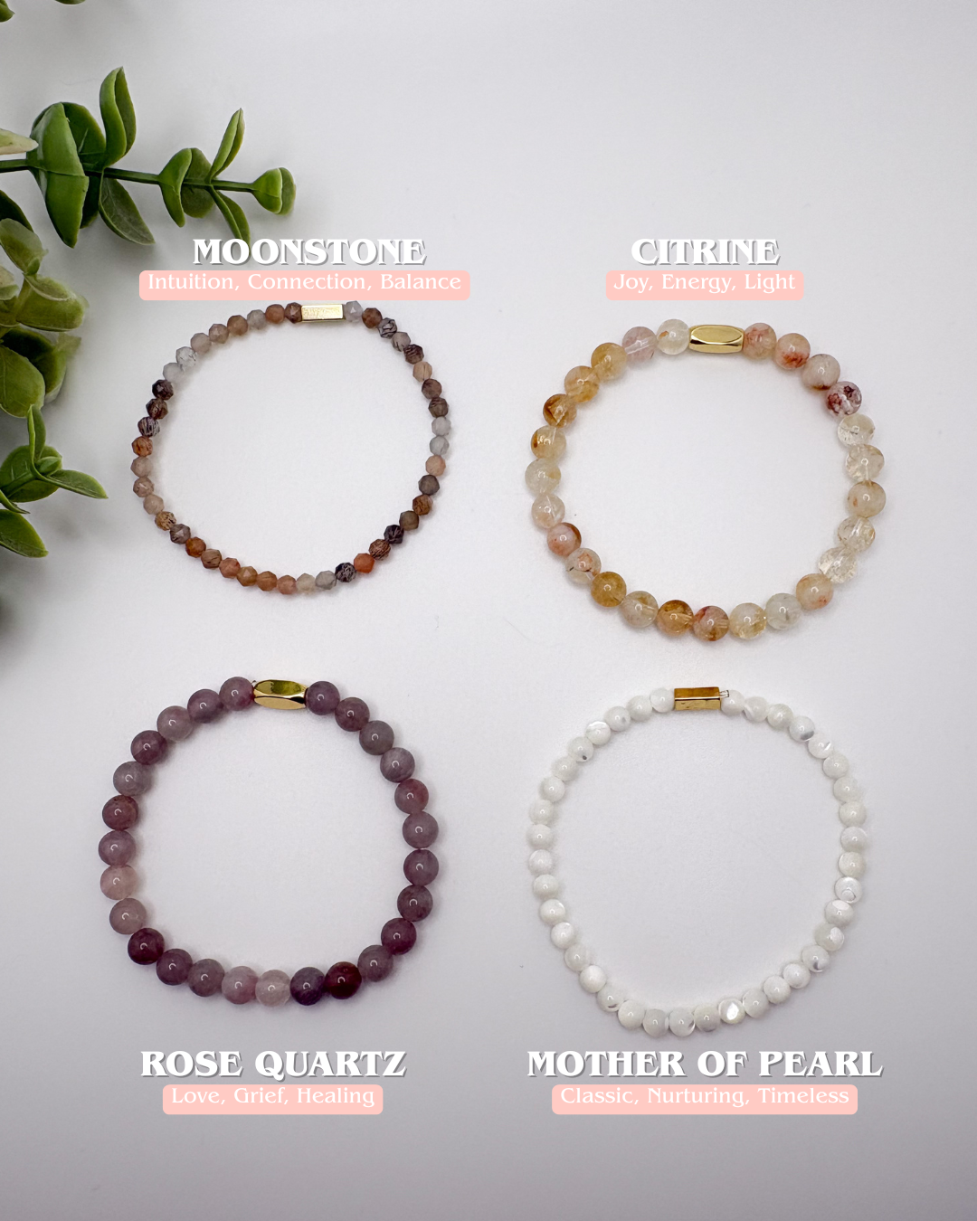 Motherhood Gemstone Bracelets